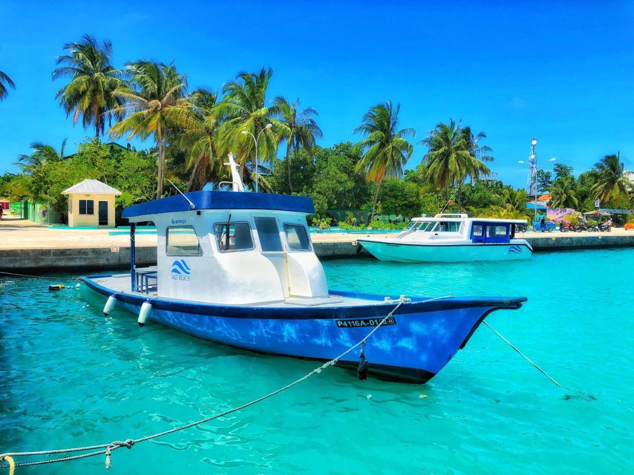 Salt Beach Hotel Maafushi Eksteriør bilde